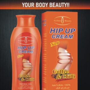 Hip Up Enlargement Cream on a white background, designed for buttock firming and lifting