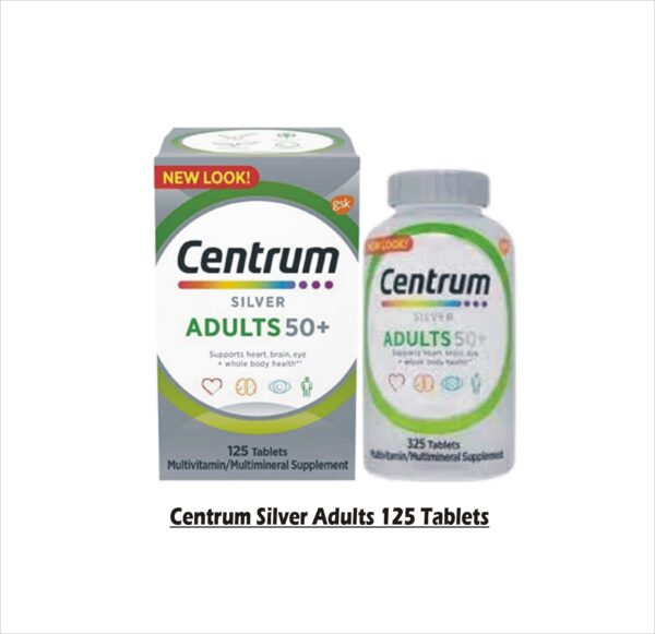 Centrum Silver Adults 125 Tablets