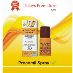 Pocomil Spray bottle (15ml–45ml), a 9.6% lidocaine desensitizing spray for men to delay premature ejaculation,